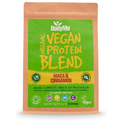 BodyMe Mezcla de Proteina Vegana Organica en Polvo Cover