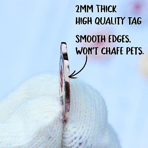 Personalizierte ESA Emotionale Unterstützung Tier Hundemarke mit Gravur, Service Dog Diensthundemarke Diensthunde Tiermarke Abzeichen, Hundegeschirr Hundeweste mit Custom Name graviert