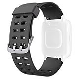 HOTSO Correa para Reloj Inteligente ID205 ID205L ID205S, Correas de Repuesto para Mujer y Hombre Silicona Smart Band de Reemplazo Compatible con La Mayoría de Pulseras con Bandas de 23mm de Ancho