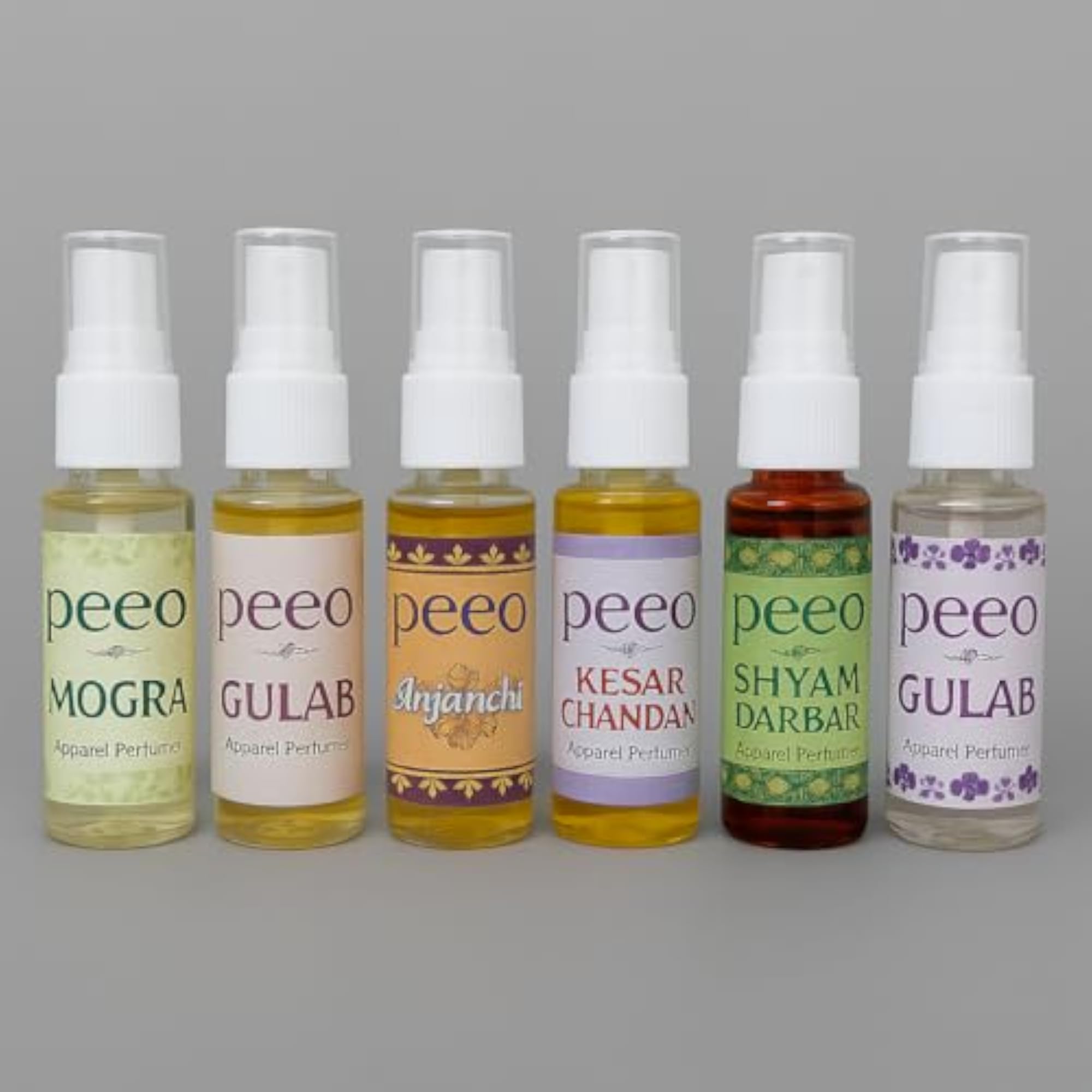 Perfume Pack of 6, Unisex Gift Set