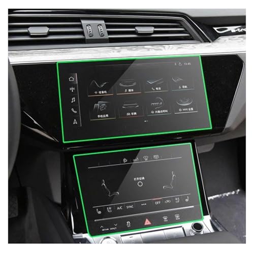 Film protection d'écran en verre trempé pour tableau de bord Audi E-tron 2018-2021