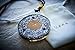 Orgone Chakra Spiritual Healing Necklace | Luxar | Metatron's Cube Design | 7 Major Chakras and SBB Copper Coil | 2 Inch Diameter Pendant with Adjustable Neck Cord and Black Presentation Box