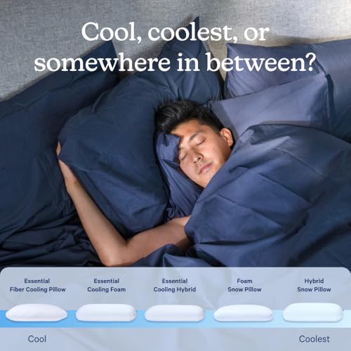 Casper, King Essential Cooling Hybrid Pillow, Single Pack