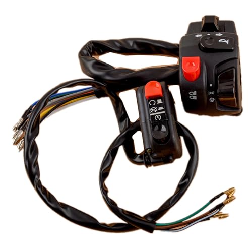 Interrupteur de guidon de moto pour résoudre les faux contacts d'allumage moteur et de phares