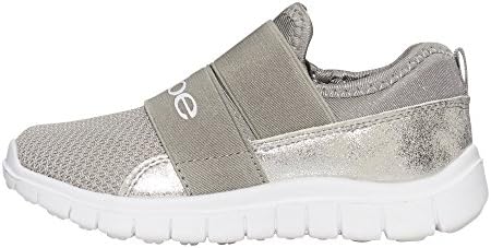 Amazon Com Bebe Girls Big Kid Athletic Sneaker Shoes For Girls Light Weight Running Walking Casual Shoes Size 2 3 Grey Loafers