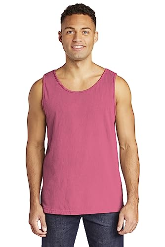 Image of Comfort Colors Men's Adult Tank Top, Style 9360 (X-Large, Crunchberry)