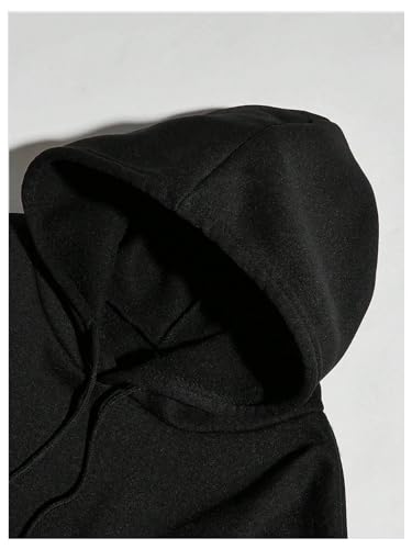 WDIRARA Men's Graphic Letter Print Drawstring Hoodie Long Sleeve Sweatshirt Casual Top Pullovers3