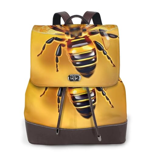 Sac à dos ordinateur portable femme en cuir noir pour le travail