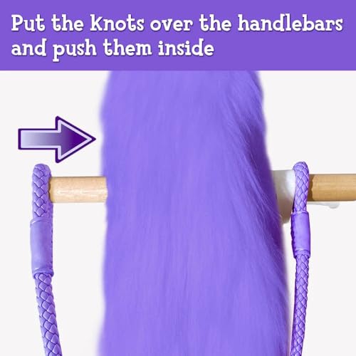 Rênes violettes PonyCycle pour cheval modèle X taille 3-4 et modèles U/E - 4