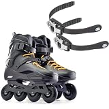 PartyKindom Rollschuhgurt Ersatzriemen 2 StüCk Einstellbar Skate Schnallenriemen FüR Rollschuhe Und Eislaufschuhe StrapazierfäHig Und Stabil