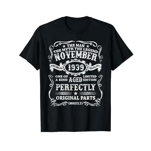 Noviembre 1939 85 Años Cumpleaños Hombre Fabricado En 1939 Camiseta
