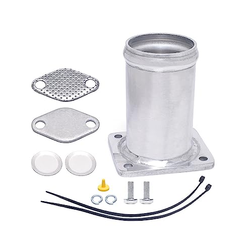QOKLIYUI Effizientes AGR Ventil Entfernungsset – verbesserter Abgasstrom, langlebiger, verbesserter Abgasstrom, EGR Entfernungsset, EGR Entfernungsset