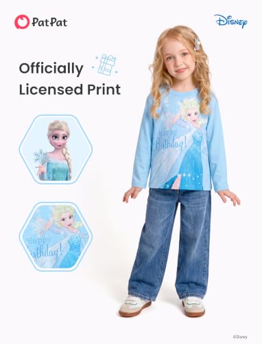 Image of Disney Kids Birthday Shirts 2-9Y, Cute Graphic Tees, Birthday Party Outfit