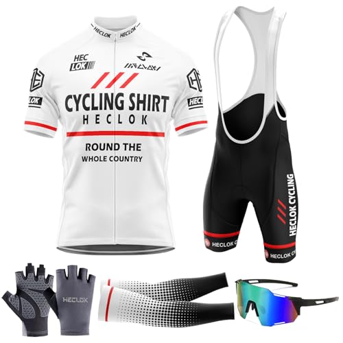 Ensemble vêtements cyclisme manche courte homme maillot pro team 2024