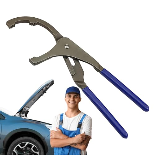Llave de filtro, alicates de filtro de aceite resistentes, removedor de filtro de aceite, herramientas de accesorios de tubería, llave de filtro de agua, herramientas de sistema de aceite para