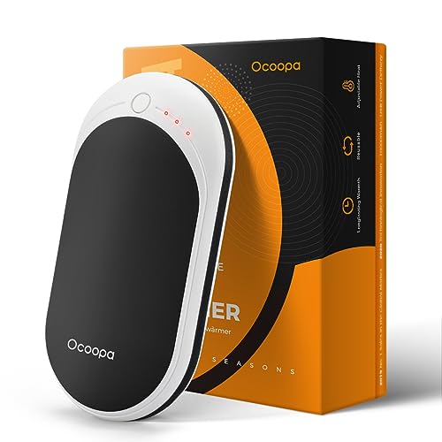 OCOOPA HotPal Rechargeable Hand Warmer, Electric Handwarmer,Portable Pocket Heater, Heat Therapy Great for Raynauds, Hunting, Golf, Camping, Women Mens Gifts Ocean Wave