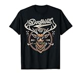 Dorfkind T-Shirt Herren, Damen & Kinder mit coolem Hirsch! Dorfkind und stolz drauf! Bekleidung für Menschen vom Dorf & Land. Dorfkind Shirt Herren Trachtenshirt. Lustiger Spruch mit Hirschmotiv. Tracht Ersatz Lederhose T-Shirt bayrisch. Trachten T-Shirt.