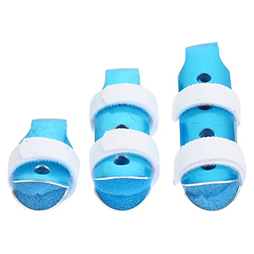 COLLBATH 3pcs Finger Splint for Mallet Finger Thumb Thumb Stabilizer Left Hand Alignment Brace Straightener