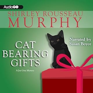 Cat Bearing Gifts Audiolibro Por Shirley Rousseau Murphy arte de portada