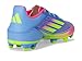 Adidas, Unisex, F50 Club Firm Ground/Multi Ground Soccer Cleats, Blue Fusion/Lucid Lemon/Lucid Pink, Mens 8.5, Womens 9.5, Medium