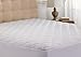 Hanna Kay Hypoallergenic Quilted Stretch-to-Fit Mattress Pad, 10 Year Warranty-Clyne Collection (Twin)