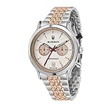 Maserati Originalverpackung Herrenuhr, Legend Kollektion, mit Chronograph, aus Edelstahl und roségold PVD - R8873638002