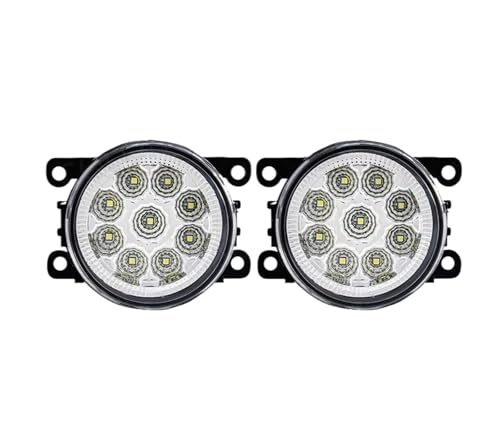 Phare antibrouillard LED 30W ambre pour Peugeot 207 307 3008 et 5008