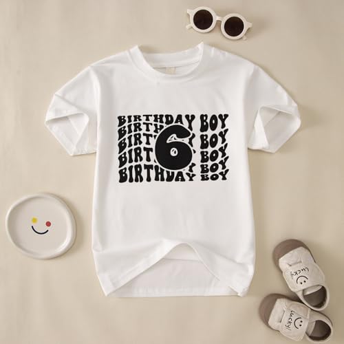 CM C&M WODRO Birthday Boy Shirt Toddler Outfit 2 3 4 5 6 Year Old Birthday Party T-Shirt 2nd 3rd 4th 5th 6th Birthday Gift3