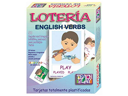 Catálogo para Comprar On-line Tris historial los más recomendados. 46 TEACH PLAY | Juego de Lotería Didáctica para Niños y Adolescentes de Verbos en Inglés | Incluye 50 verbos en Forma Simple, Pasado y Pasado Participio | 2 a 18 Jugadores |...
