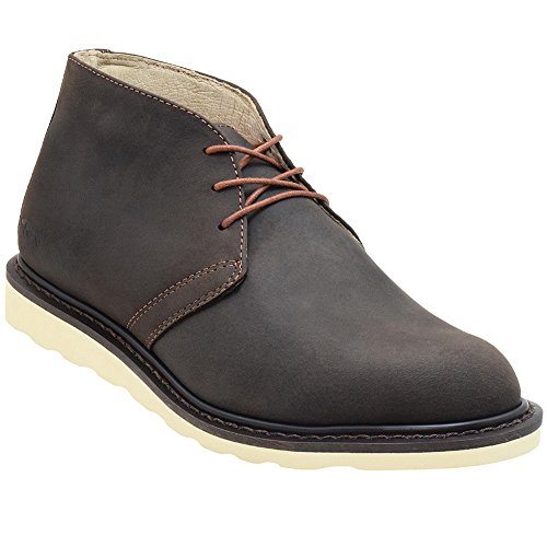 Golden Fox Enzo Mens Chukka Boot Casual Workboots Dk Brown 11