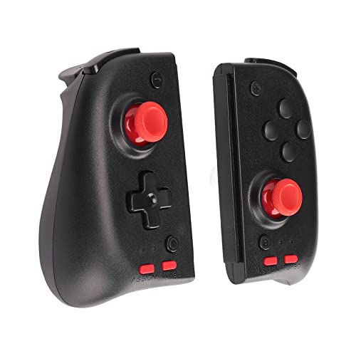 KOSDFOGE ABS Game Console Controller Esquerda Direita Substituição Programável Controle Remoto Compa