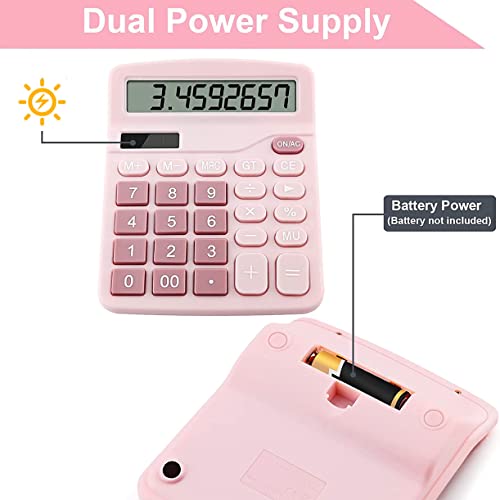 Office Grey And Cute Pink Calculator #TOP3