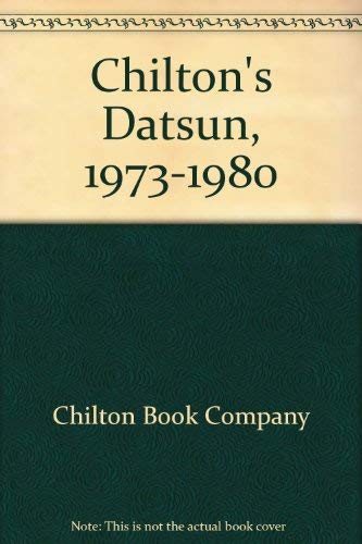 Chilton's Datsun, 1973-1980 (edicion de la leng... [Spanish] 0801970830 Book Cover