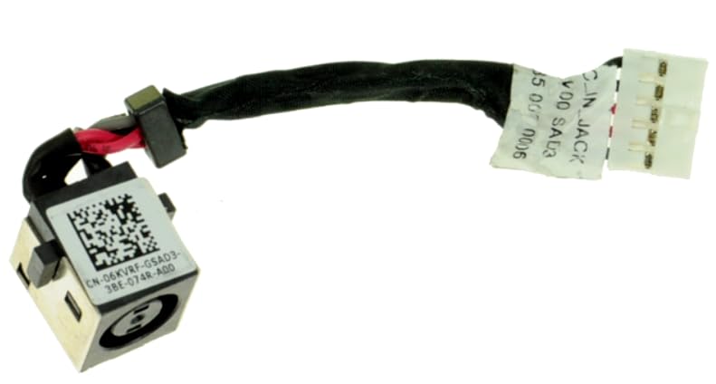 ULTRAZONE Laptop DC Power Jack for DELL Latitude E7440 Latitude E7450 with Intel Graphics, DP/N: 6KVRF, 06KVRF, P/N's : DC30100NV00 SAD3