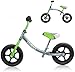 YOLEO Bicicleta sin Pedales, Sillín Regulable 31-46cm, Bicicleta Equilibrio para Niños 2+ Años, Balance Bike, Verde