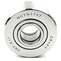 Parts and Parts Stützrolle NUTR1747 17x47x21mm, ISO 12044, Laufrolle ohne Axialführung, ohne Innenring, Passt zu gehärtet und geschliffenen Laufbahnen, ideal für hohe radiale Belastungen