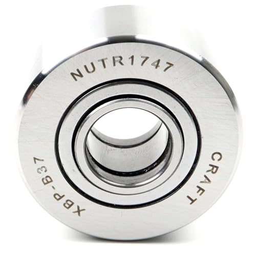 Parts and Parts Stützrolle NUTR1747 17x47x21mm, ISO 12044, Laufrolle ohne Axialführung, ohne Innenring, Passt zu gehärtet und geschliffenen Laufbahnen, ideal für hohe radiale Belastungen
