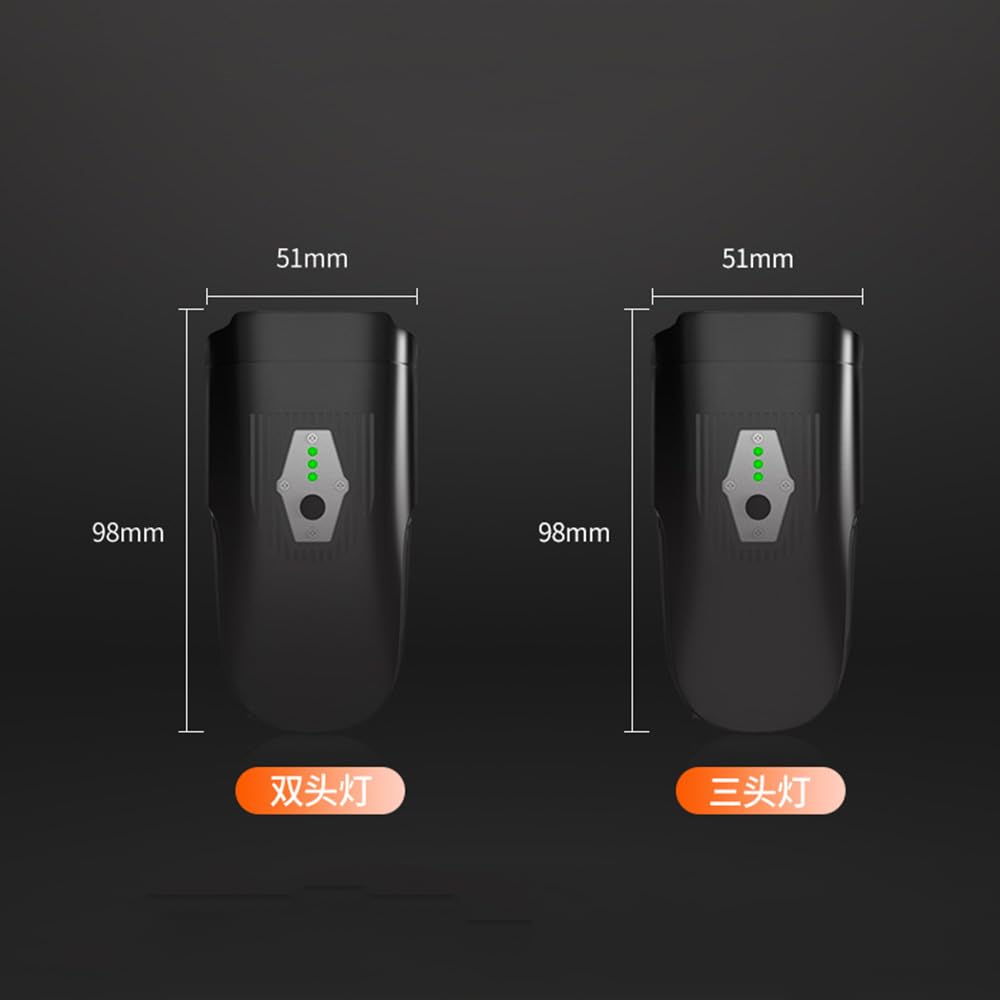 Faro Anteriore per Bicicletta T6 L2 Faro Anteriore con Ricarica USB Faro Anteriore per Bicicletta Impermeabile Accessori per Bicicletta