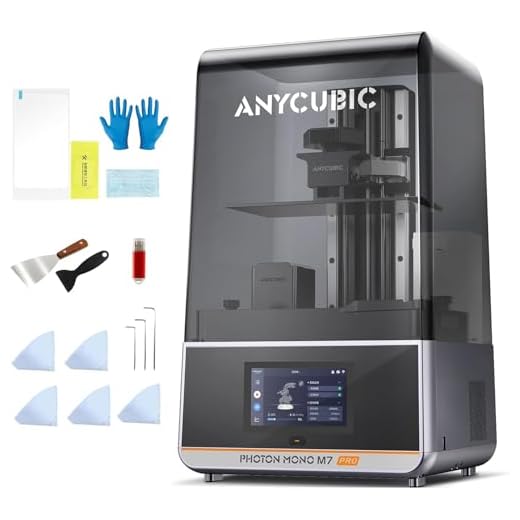 ANYCUBIC Photon Mono M7 Pro Stampante 3D Resina, Velocità Massima 170 mm/h, 10,1” LCD mono a 14K con COB LighTurbo 3.0, Controllo Dinamico Della Temperatura, Dimensioni di Stampa 223 x 230 x 126mm