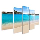 islandburner, Cuadro Cuadros Mallorca Porto Cristo en Manacor de Mallorca Baleares en España Impresión lienzo Formato Grande Cuadros modernos SIE