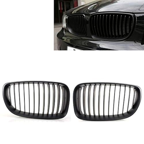 Calandres avant sport grille de calandre noire mate E81 E82 E87 E88 LCI
