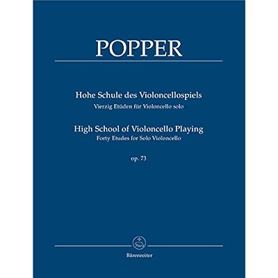 High School of Violoncello Playing 40 Studies Op.73