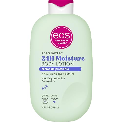 eos Shea Better Body Lotion- Cr&egrave;me de Pistachio, 24-Hour Moisture Skin Care, Lightweight...