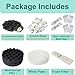 42 PCS Aquarium Media Kits Replacement for Fluval FX4 / FX5 / FX6 Canister Filters, Including Bio-Foam Block, Carbon Sponge Filter, Ceramic Ring, Activated Carbon, Silicone Lubricant, Filter Pad