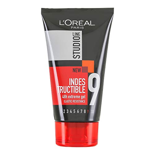 L'Oréal Paris, gel para el cabello, Studio Line Indestructible Extreme Gel, 150 ml