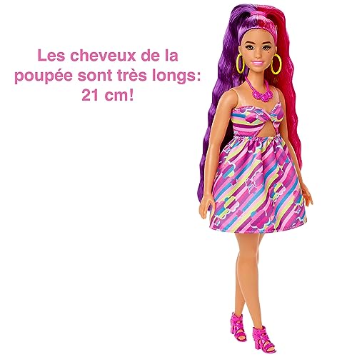 Totally Hair Barbie Poupée Barbie Ultra Chevelure Plantureuse Avec 15 Accessoires - vue 6