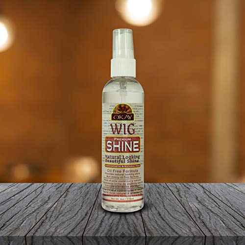 OKAY WIG SHINE OIL FREE FORMULA 4oz/118ml - Image 6
