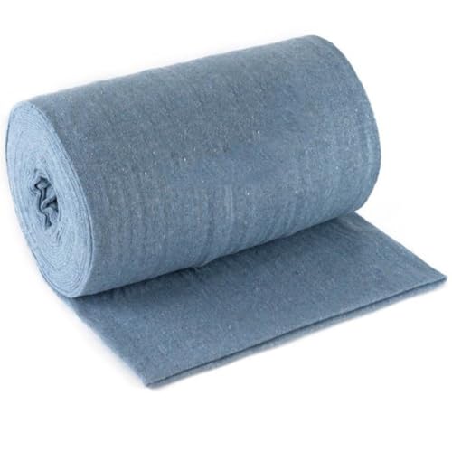 Grupo Munditol - Rollo de BAYETA punto azul 3KG - Rollo trapo profesional para limpieza - Ideal para limpieza de Planchas, Azulejos, Mármol, Plástico o Cristales