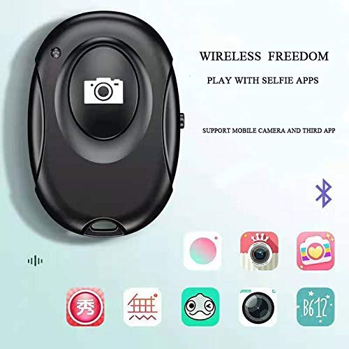 4 Pack Bluetooth Shutter Remote Apply to Every Phone, Bluetooth Camera Control with Bluetooth Wireless Technology, Remote Shutter for Smartphones,Camera Remote Control Compatible by iOS/Android - Thumbnail 2