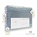 1500 Supreme Collection King Sheet Sets Misty - Luxury Hotel Bed Sheets and Pillowcase Set for King Mattress - Extra Soft, Elastic Corner Straps, Deep Pocket Sheets, King Misty